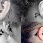 Que significa un tatuaje detras de la oreja?