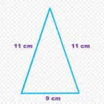 ¿Qué triángulo tiene 2 lados iguales?